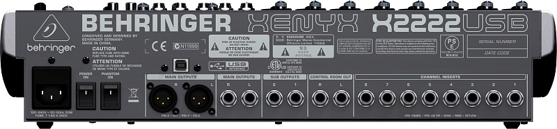 Фото Behringer Xenyx X2222USB