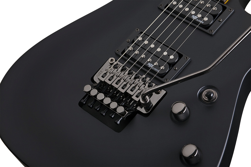 Фото Электрогитара Schecter SGR C-1 FR MSBK