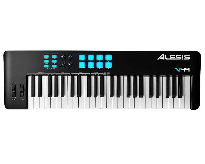 Фото Миди клавиатура 49 клавиш ALESIS V49MKII