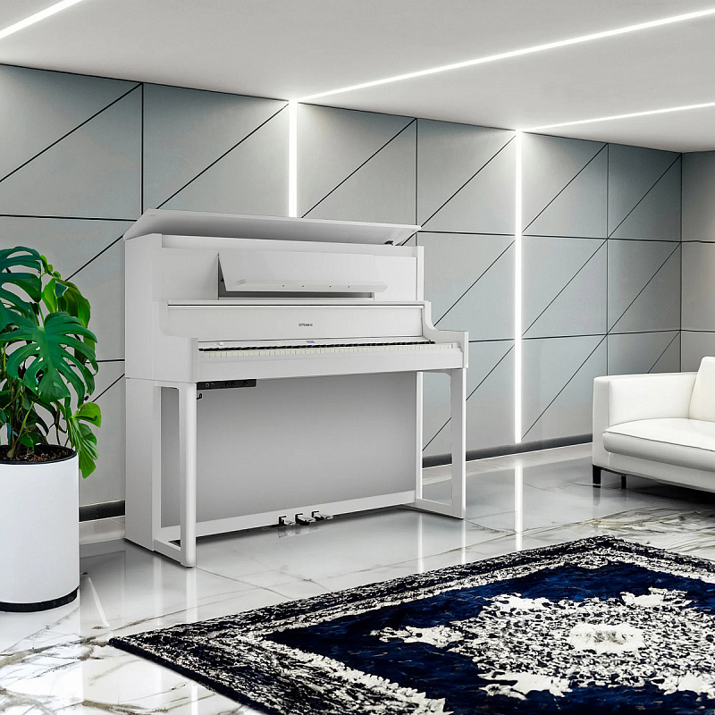 Фото Цифровое пианино Roland LX-9-PW KSL-9-PW