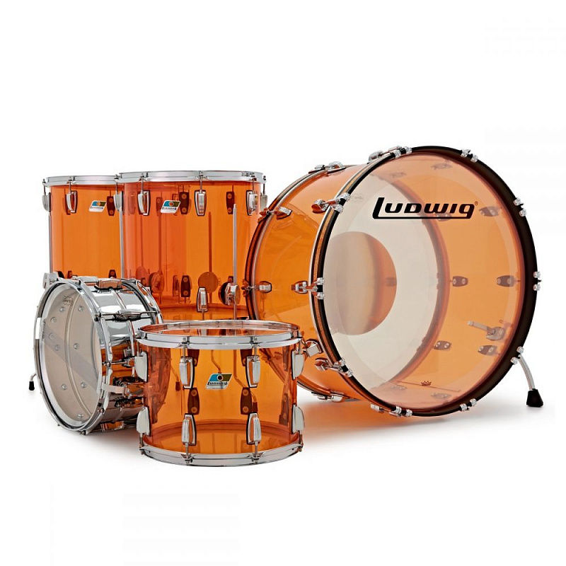Фото Набор барабанов Ludwig L8264LX47 Vistalite Zep Set 