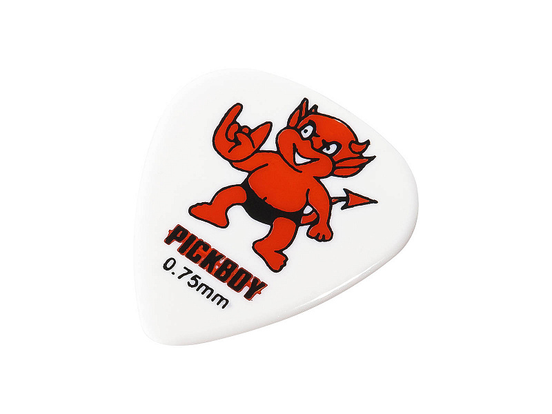Фото Медиаторы Pickboy GP-211-6/075 Celltex Red Devil