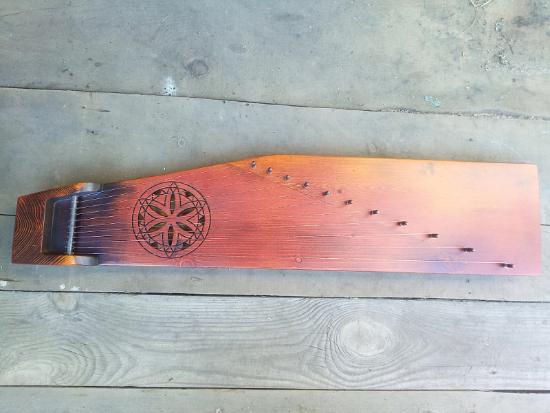 Фото Таежная Музыкальная Артель TMA-GKС-11 Гусли До (без орнамента)