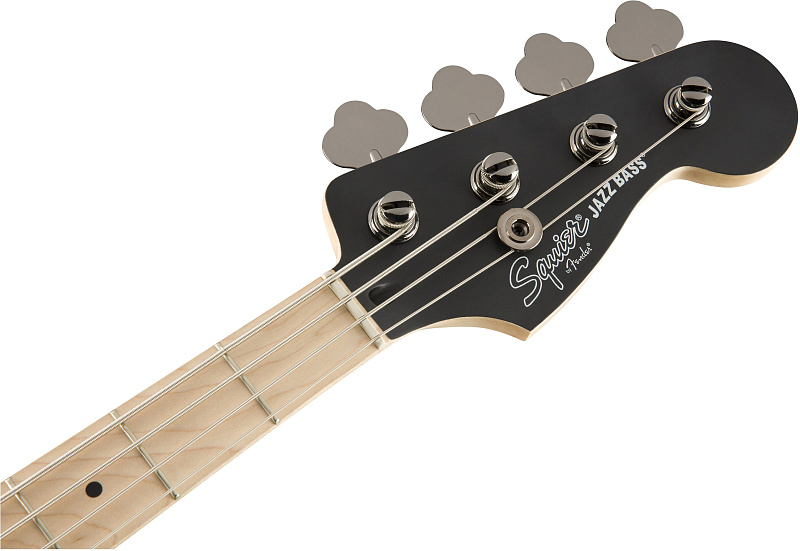 Фото Squier Contemporary Active Jazz Bass® HH, Maple Fingerboard, Flat Black