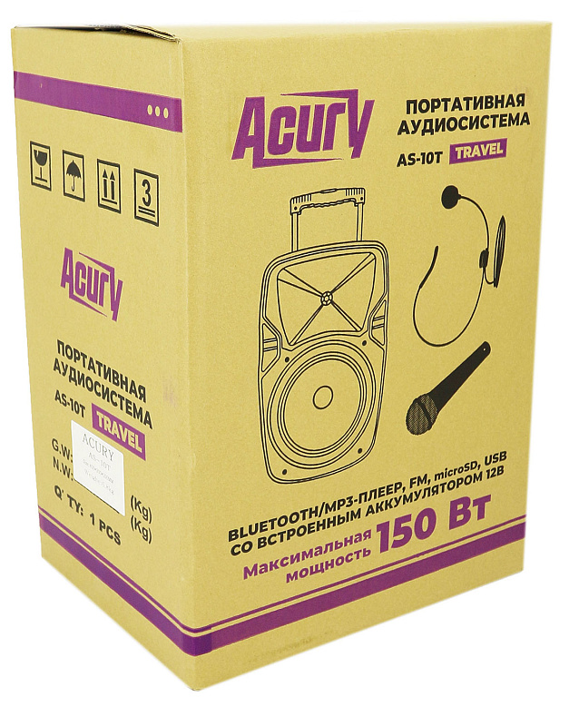 Фото Активная акустическая система Acury AS-10T