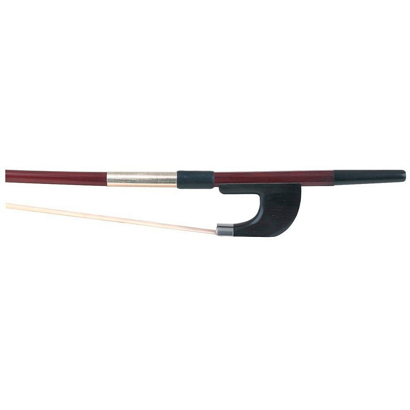 Фото Смычок для контрабаса, круглая трость GEWA Double Bass Bow Brazil Wood Student German 3/4