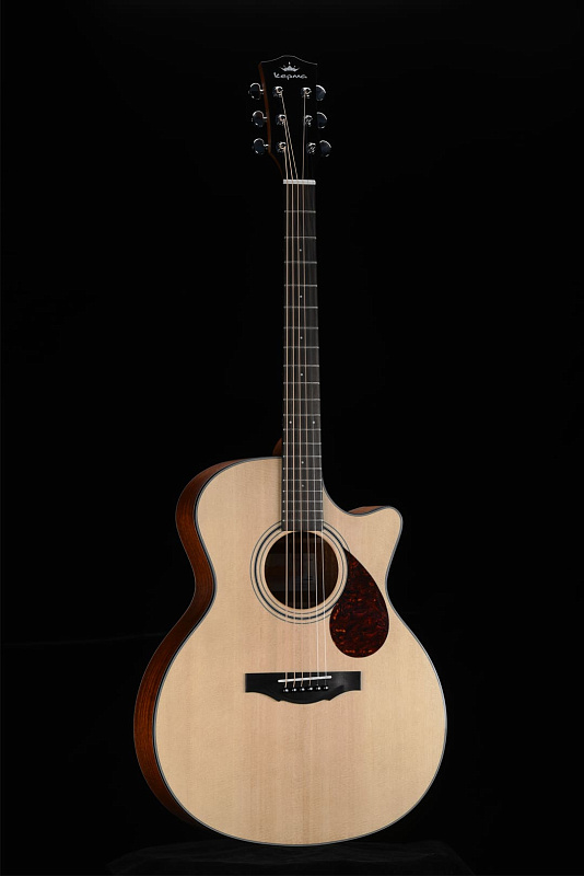 Фото Трансакустическая гитара KEPMA F0E-GA Top Gloss Natural