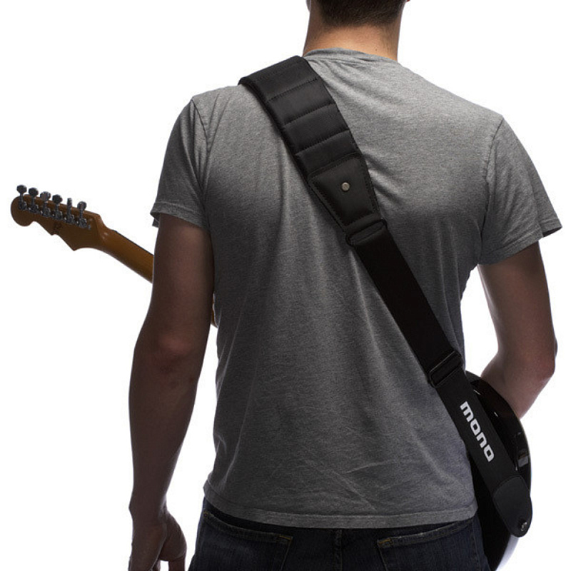 Фото Mono M80-BTY-BLK (L)  Ремень для гитары/ бас-гитары