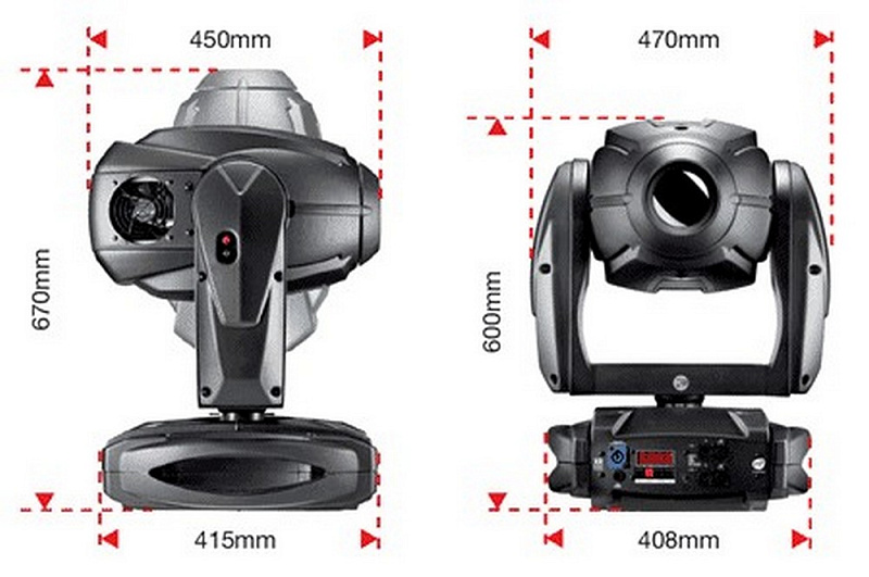 Фото Поворотная голова DTS XR 8 SPOT