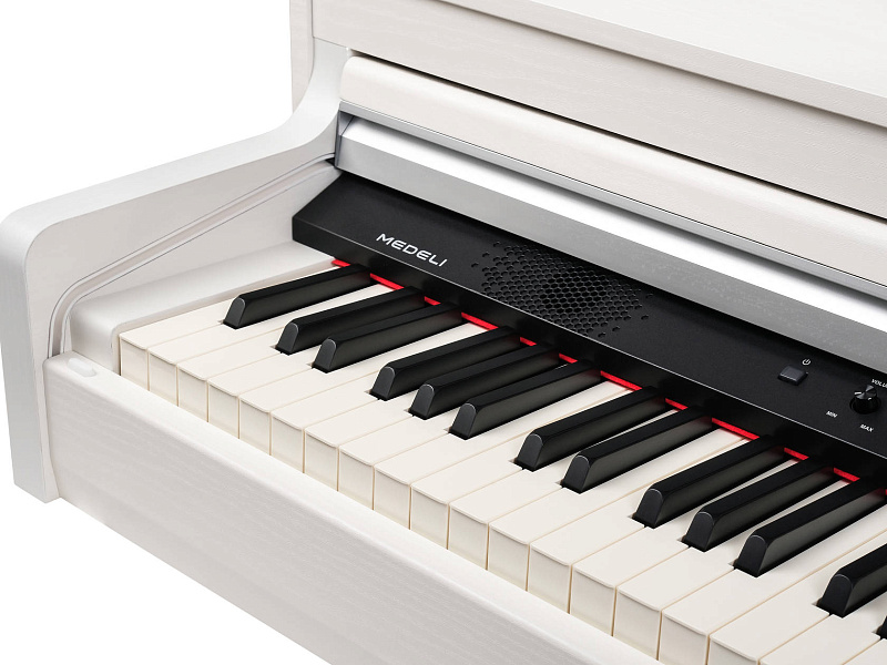 Фото Цифровое пианино Medeli DP460K-GW, белое глянцевое