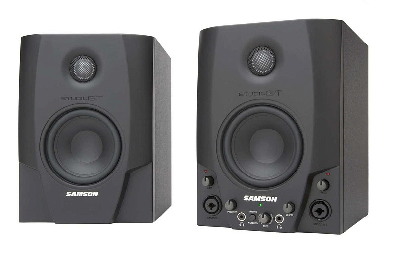 Фото Пара активных мониторов с USB-аудиоинтерфейсом Samson STUDIO GT4