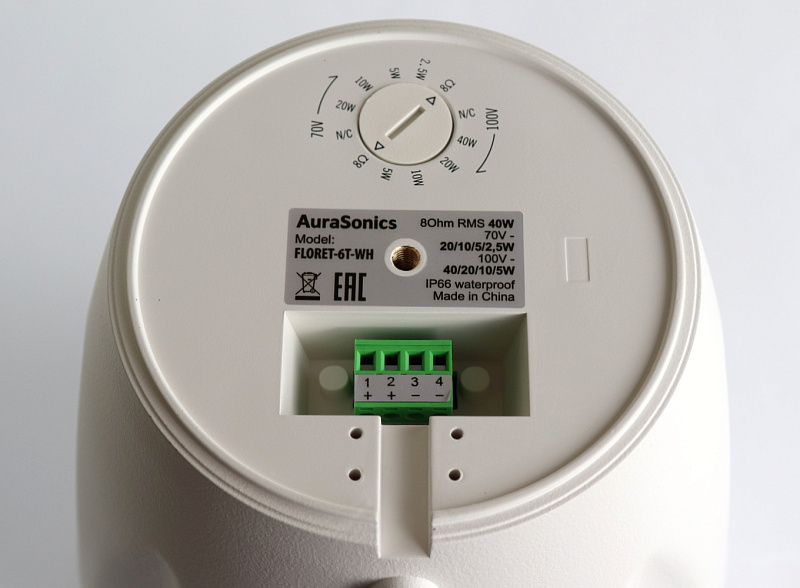 Фото Акустическая система AuraSonics FLORET-6T-WH