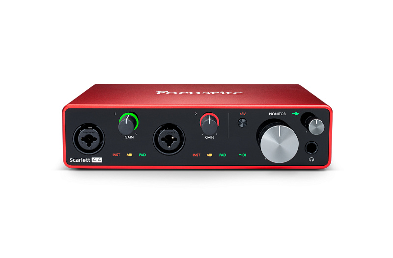 Фото Аудио интерфейс FOCUSRITE Scarlett 4i4 3rd Gen