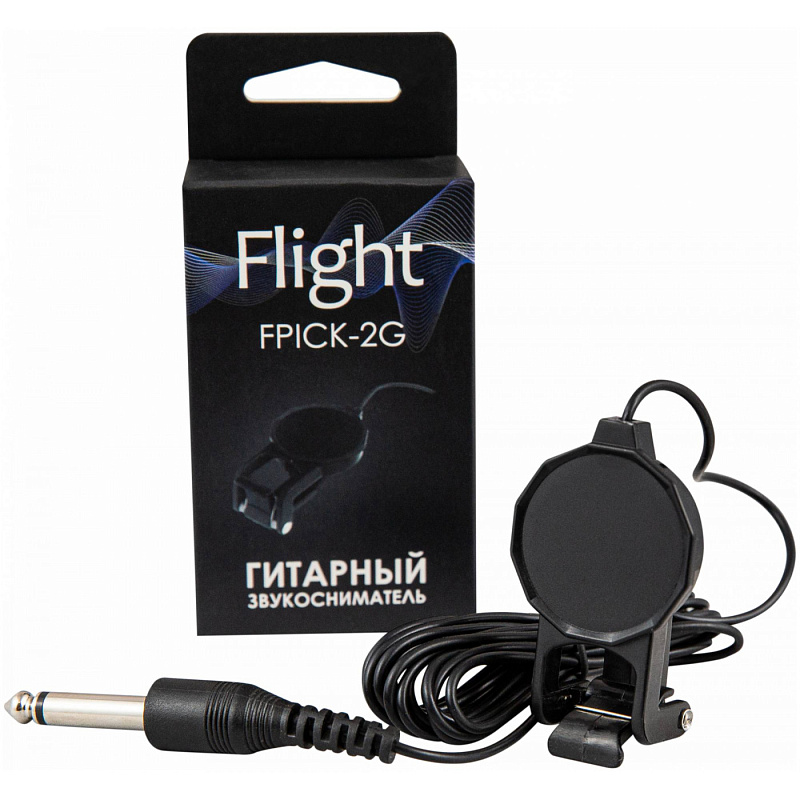 Фото Пьезозвукосниматель для акустической гитары FLIGHT FPICK 2G