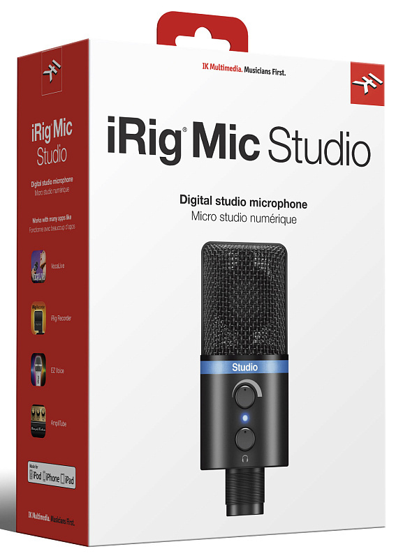 Фото IK MULTIMEDIA iRig Mic Studio - Black