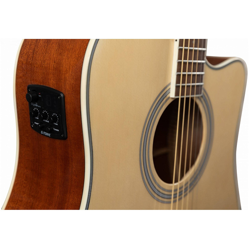 Фото Электроакустическая гитара FLIGHT AD-200 CEQ NA