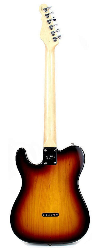 Фото Электрогитара G&L ASAT Classic Bluesboy Semi-Hollow 3-Tone Sunburst MP, с кейсом