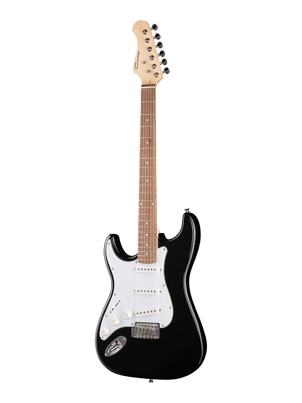 Фото Электрогитара леворукая Caraya E200LF-BK