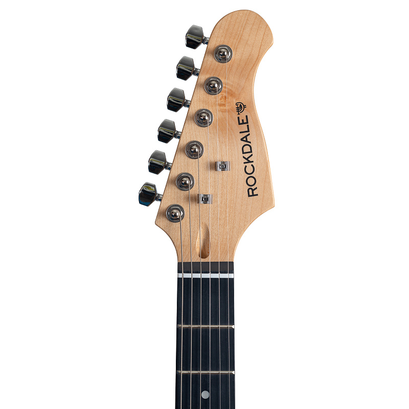 Фото Электрогитара ROCKDALE Stars Plus SSS Black