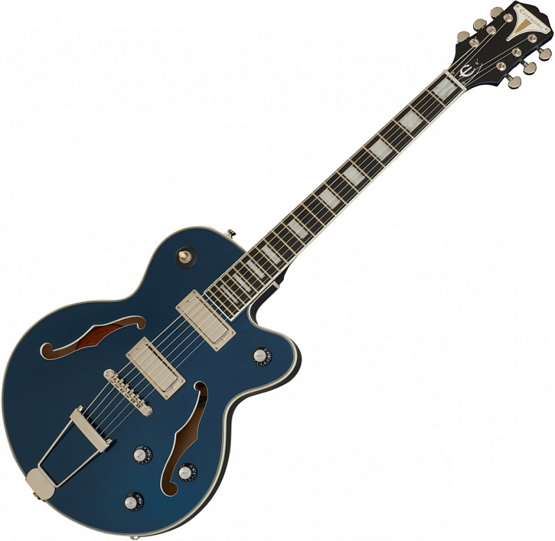 Фото EPIPHONE Uptown Kat ES Sapphire Blue Metallic