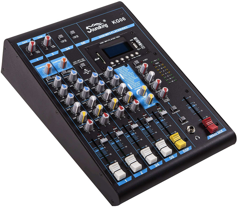 Фото Микшерный пульт Soundking KG06
