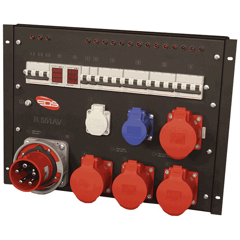 Фото R551AV Дистрибьютор питания, рэковый, EDS