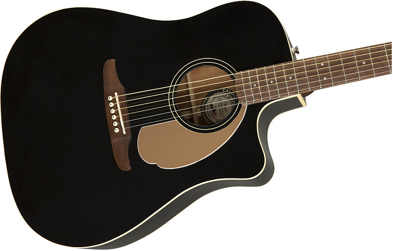 Фото Электроакустическая гитара FENDER Redondo Player Jetty Black