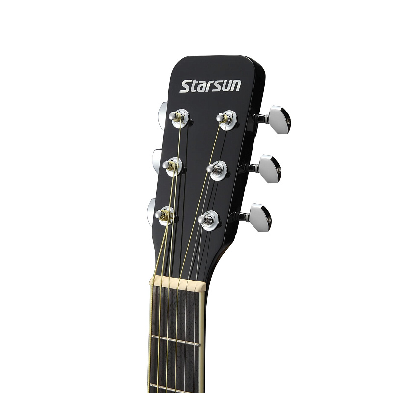Фото Акустическая гитара STARSUN DG120c-p Black