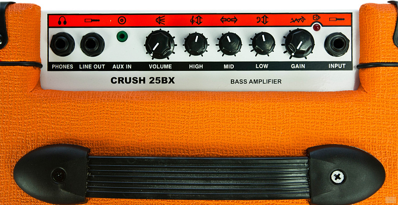 Фото Orange CR25(BX) Crush Pix Bass  Комбо для бас гитары