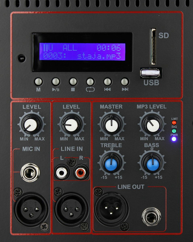 Фото Активная акустическая система EUROSOUND ESM-12Bi-M