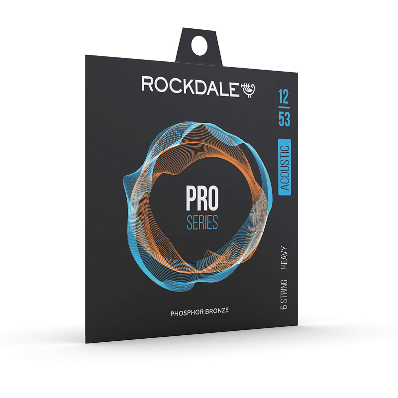 Фото Струны ROCKDALE PRO 12-53 Phosphor Bronze Heavy