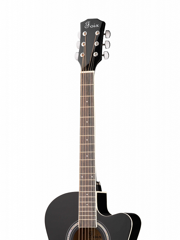 Фото Акустическая гитара Foix FFG-3039-BK, с вырезом, черная