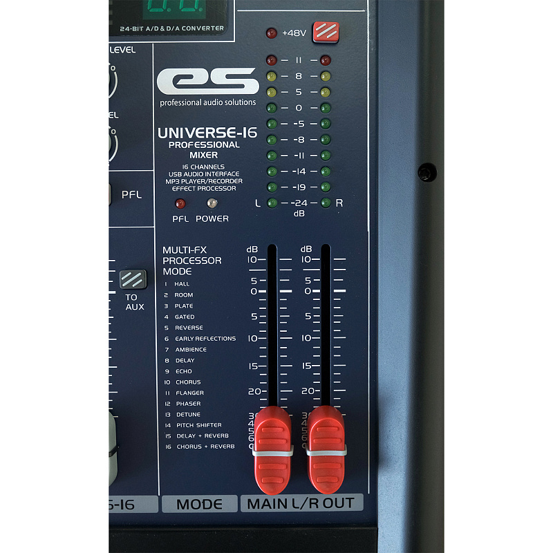 Фото Микшерный пульт EUROSOUND Universe-16