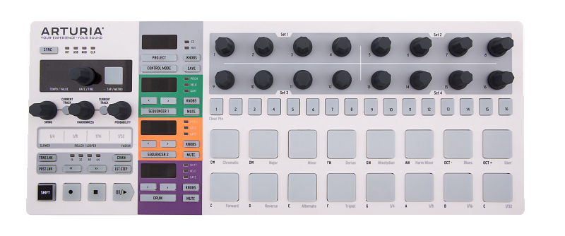 Фото Arturia BeatStep Pro USB MIDI контроллер