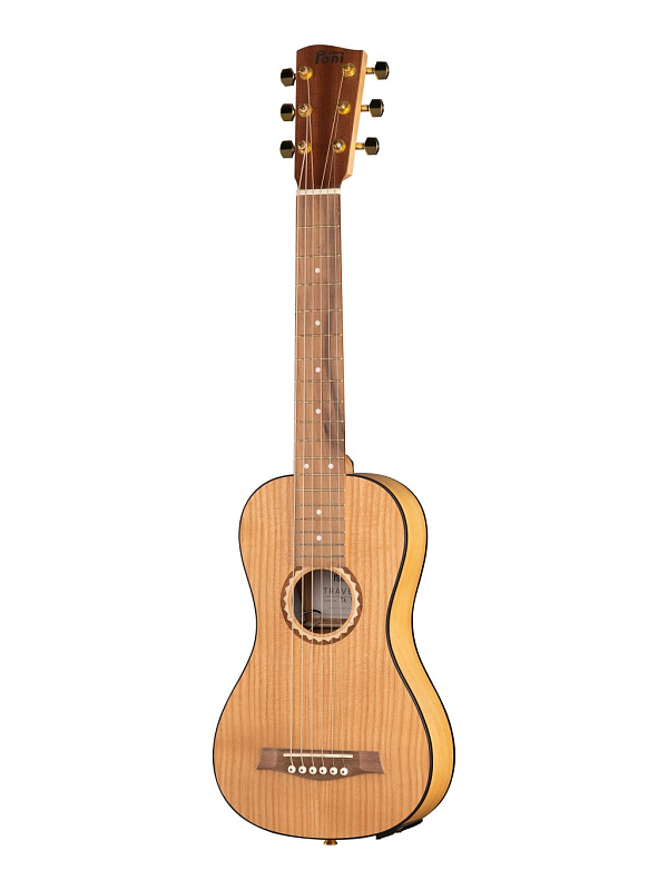 Фото TR1-2 Гитара электро-акустическая, трэвел, акация, Poni