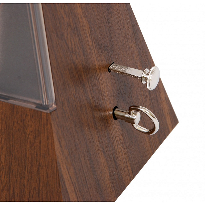 Фото Метроном со звонком,цвет грецкий Wittner 814К