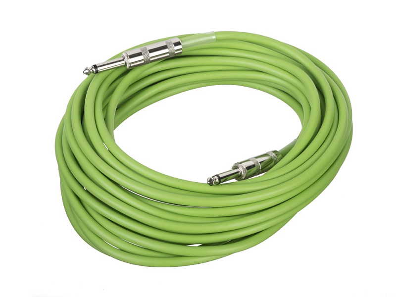 Фото Кабель инструментальный Foix XS10-GR, 10м, зеленый