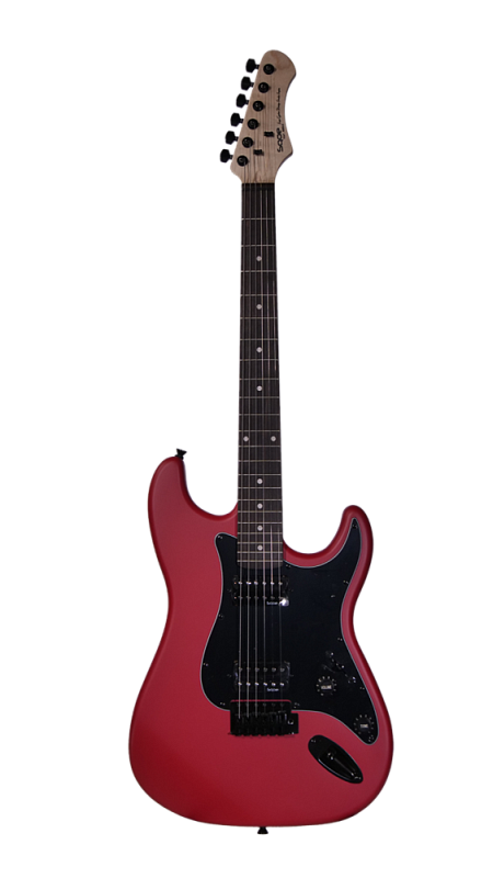 Фото Электрогитара SQOE Sest210 MRD матовая