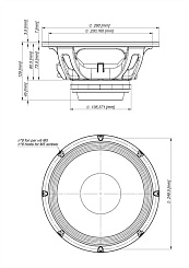 Динамик EIGHTEEN SOUND 10NW750/8