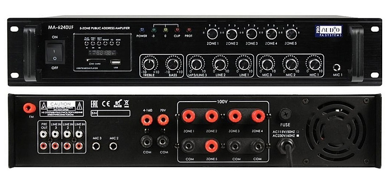 Фото PROAUDIO MA-6120UF