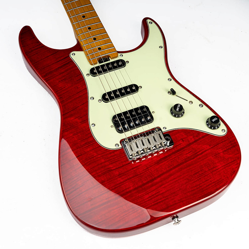 Фото Электрогитара EART NK-C3 Trans Red