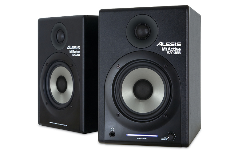Фото ALESIS M1 Active 520 USB (пара) активные студийные мониторы 