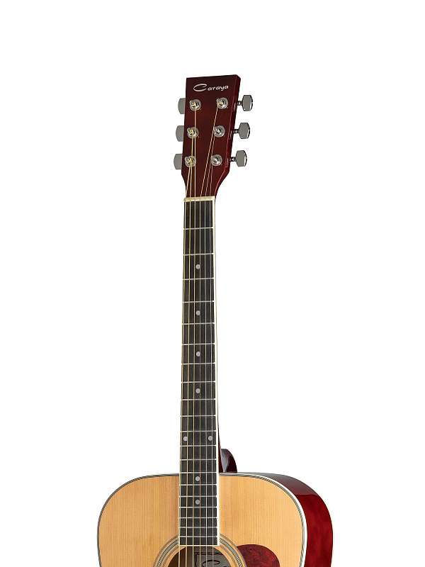Фото Акустическая гитара, цвет натуральный, Caraya F640-N