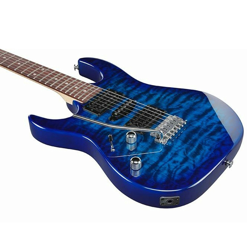 Фото Электрогитара IBANEZ GRX70QAL-TBB