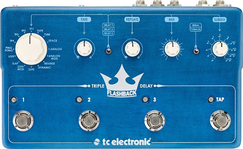 Фото Гитарная педаль TC ELECTRONIC FLASHBACK TRIPLE DELAY
