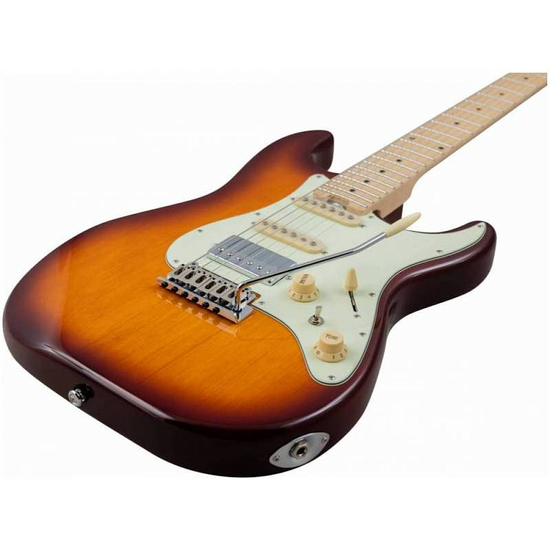 Фото Электрогитара CRAFTER Charlotte (Silhouette) VVS MP Tobacco Sunburst