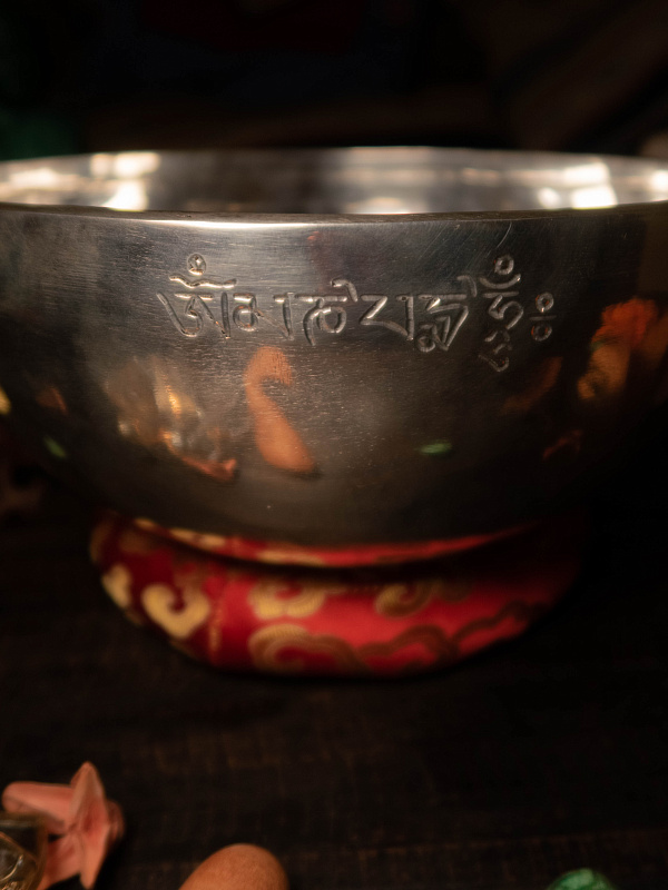 Фото Поющая чаша кованая  Sun/Moon SB-SUN 1,66