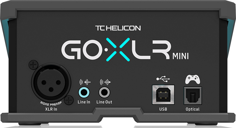 Фото Звуковой интерфейс для live -стриминга и геймеров TC Helicon GO XLR MINI