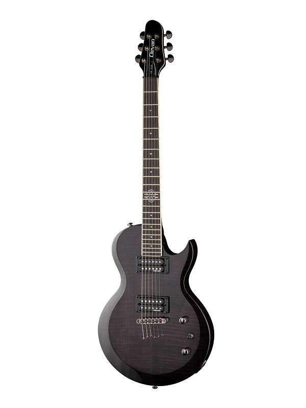 Фото Электрогитара Clevan CP-52FTBK-GLOSS