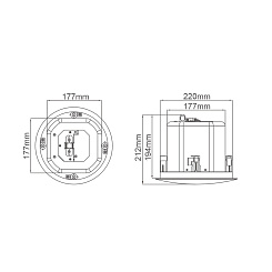 Потолочная акустическая система RFIntell MQ-6C